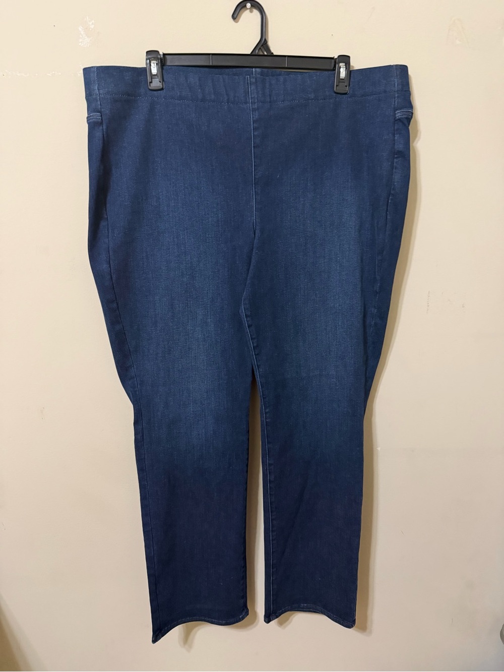 NYDJ Slim Indigo Skinny pull on Sculpt-Her lift tuck structured Jeans nwot 2x